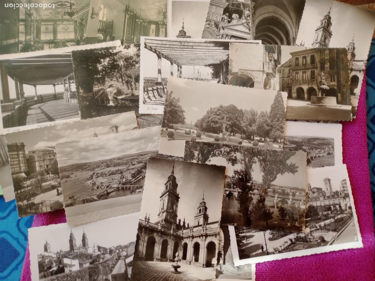 Postales: Lugo: 24 postales antiguas - Foto 3
