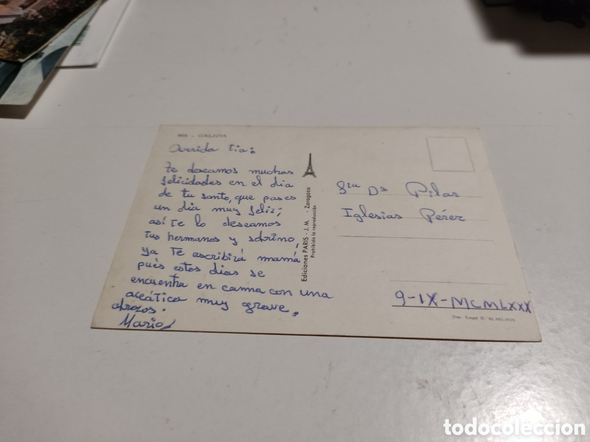 Postales: Postal recuerdo de Galicia - Foto 2