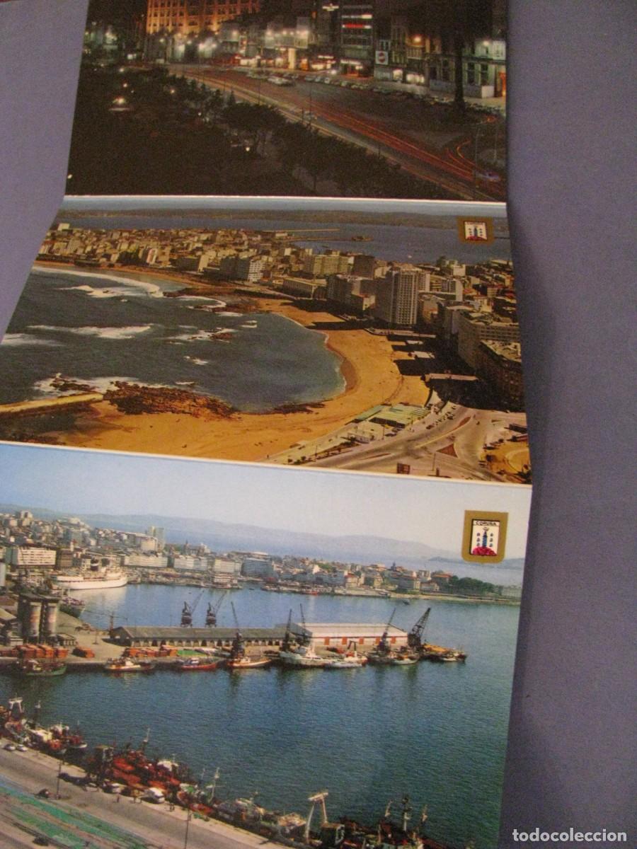 Postales: TIRA DE 10 POSTALES DE LA CORU&Ntilde;A. DOMINGUEZ. - Foto 4