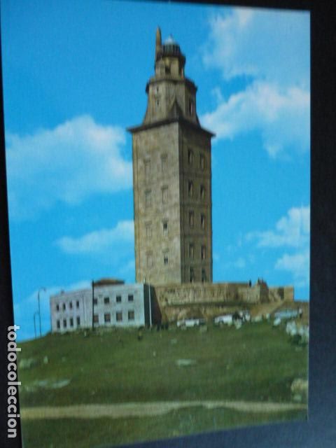 Postales: LA CORU&Ntilde;A TORRE DE HERCULES - Foto 1
