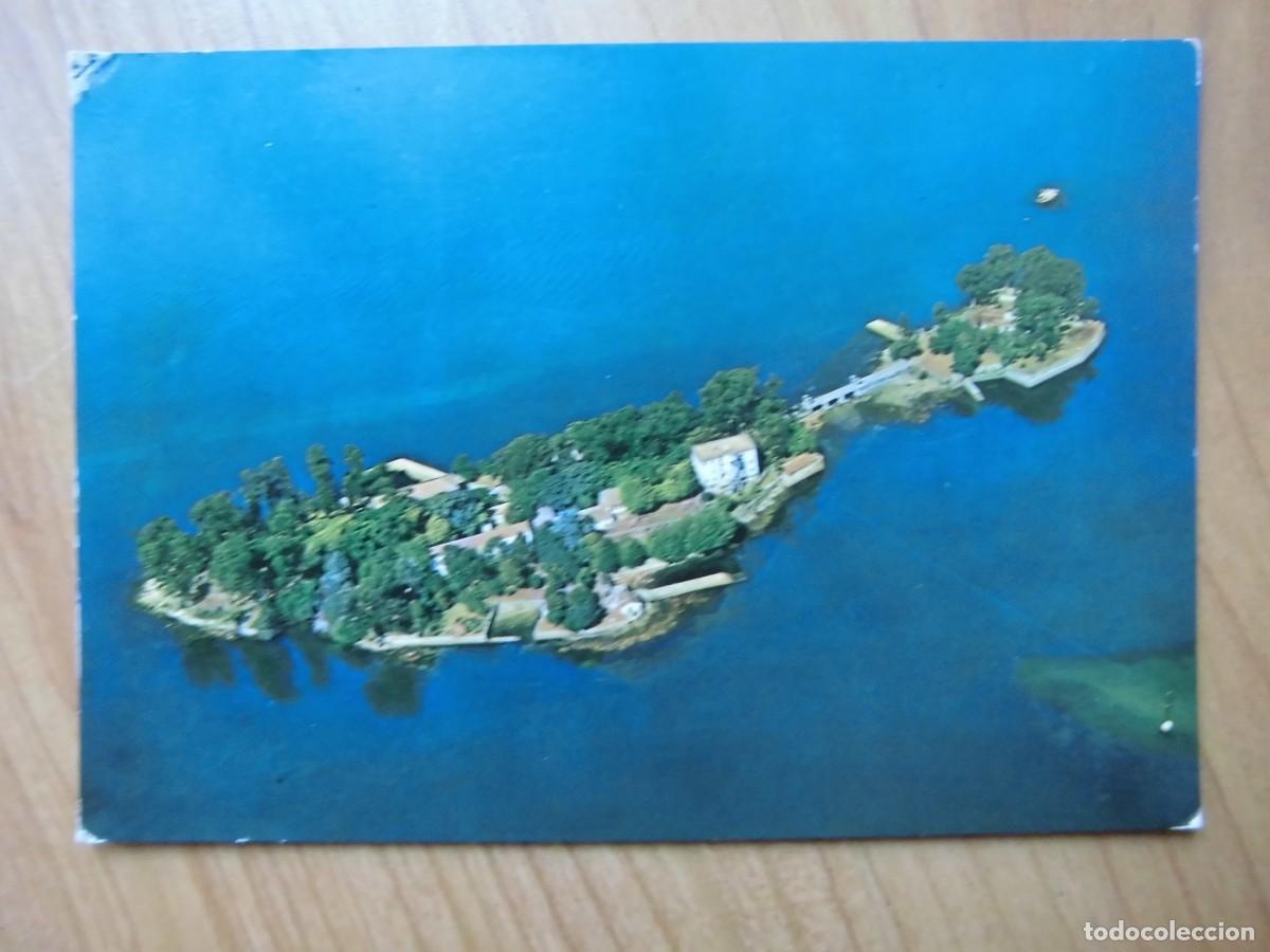 Postkarten: POSTAL R&Iacute;A DE VIGO ISLA DE SAN SIM&Oacute;N VISTA A&Eacute;REA EDICIONES ARRIBAS