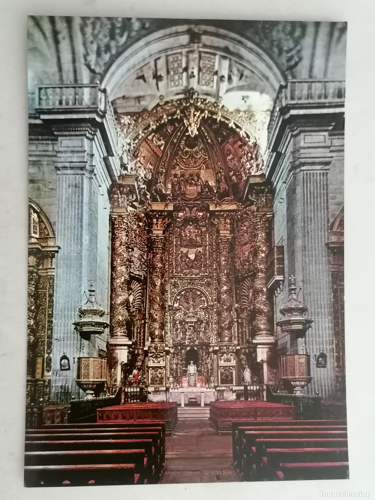 Postales: POSTAL CELANOVA, RETABLO DEL ALTAR MAYOR, N&ordm; 2 - Foto 1