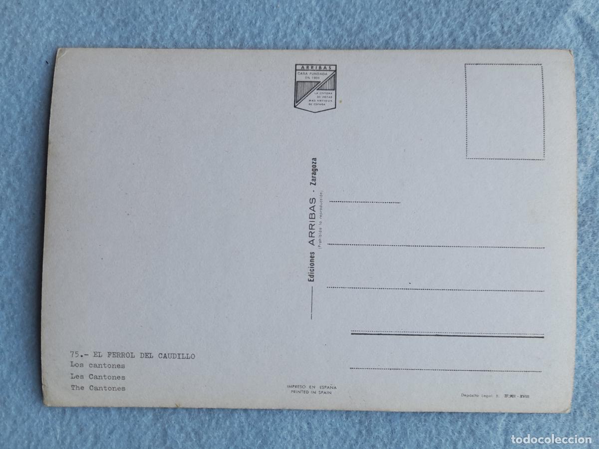 Postales: El Ferrol del Caudillo. Los Cantones. - Foto 3