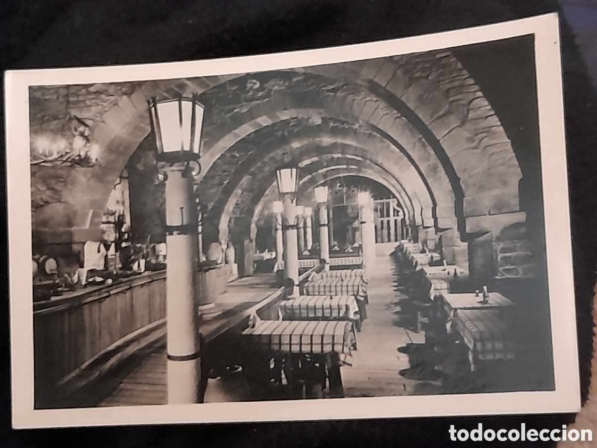Cartes Postales: Antigua postal fotogr&aacute;fica, Hostal Reyes Cat&oacute;licos, Marisquer&iacute;a