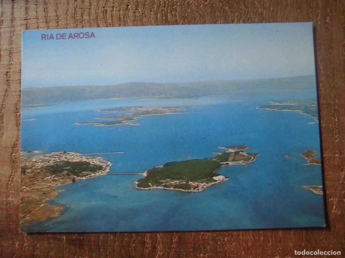 Postales: POSTAL R&Iacute;A DE AROSA PONTEVEDRA POSTALES FAMA