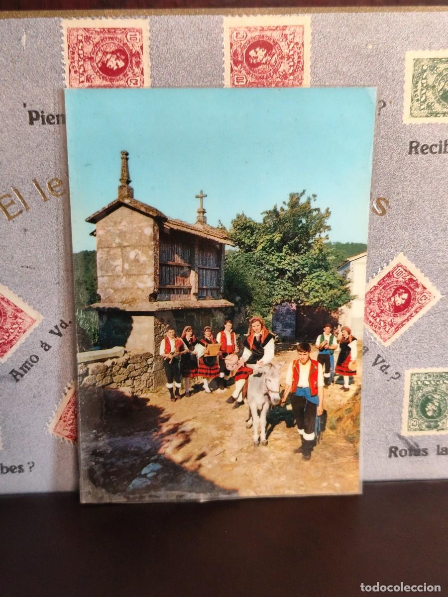 Postcards: P3350 Postal Galicia Folklore Gallego 6 De regreso de la romer&iacute;a. Edc. Alarde