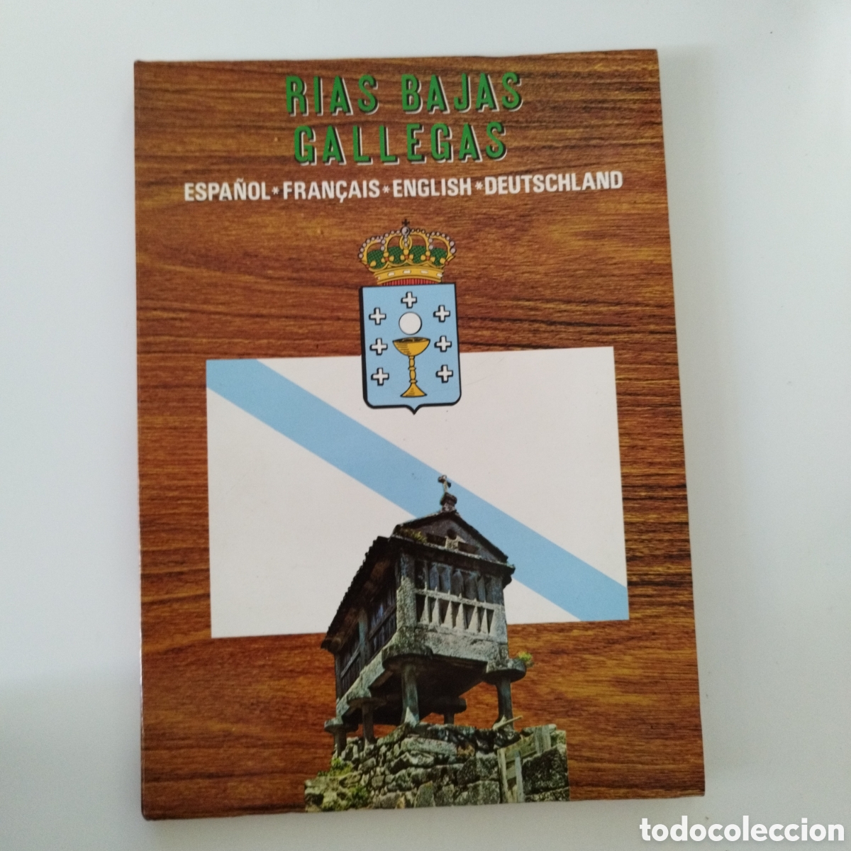 Postais: LIBRO RIAS BAJAS GALLEGAS / ESPA&Ntilde;OL FRAN&Ccedil;AIS ENGLISH DEUTSCHLAND / POSTALES FAMA