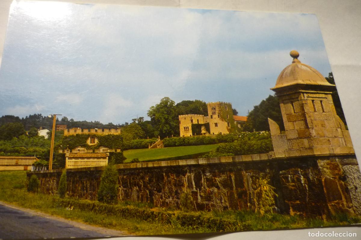 Cartes Postales: postal la coru&ntilde;a-el pazo meiras escrita