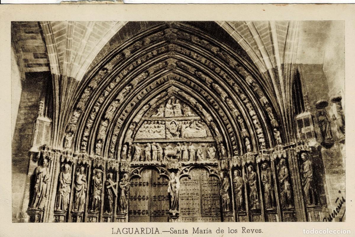 Cartes Postales: POSTAL DE LAGUARDIA. SANTA MARIA DE LOS REYES. P-GA-1601