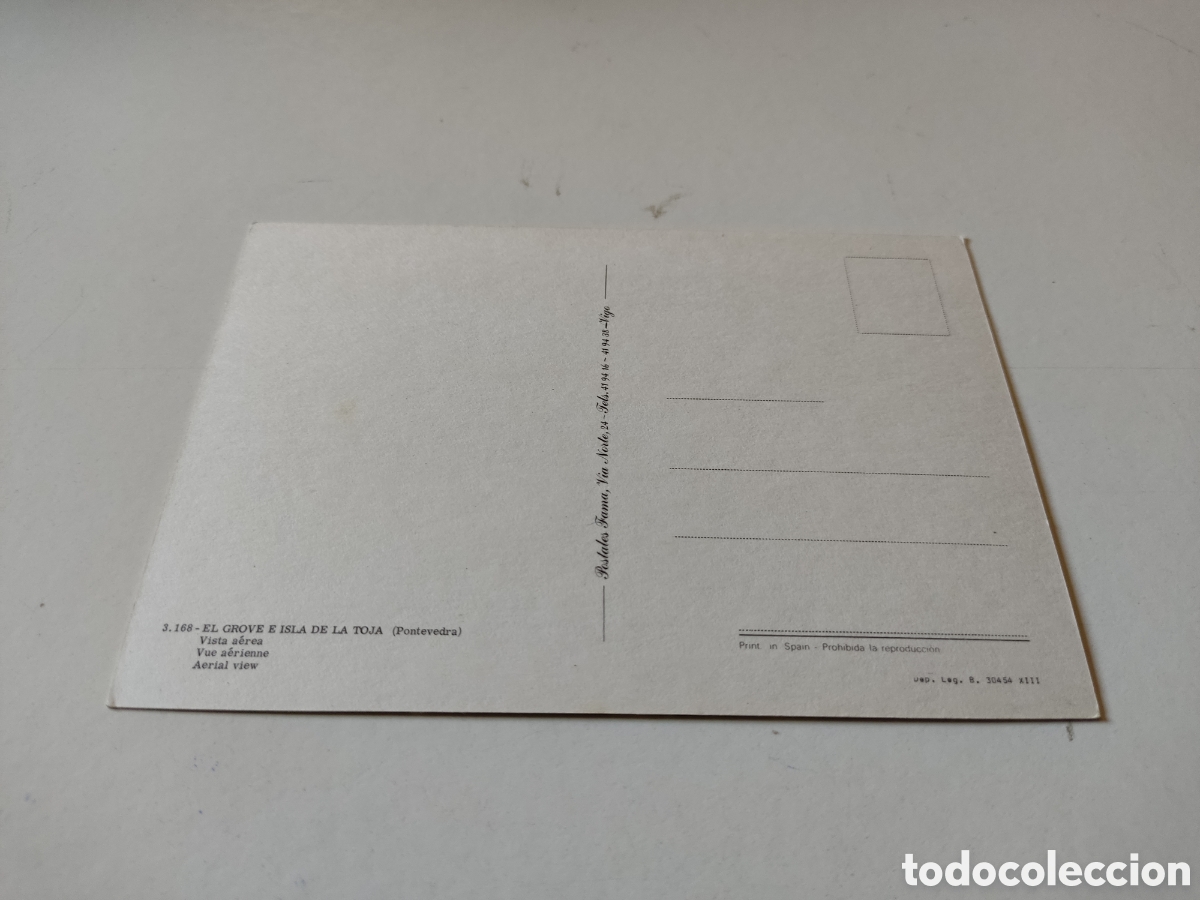 Postales: Postal El Grove e isla de la Toja - Foto 2