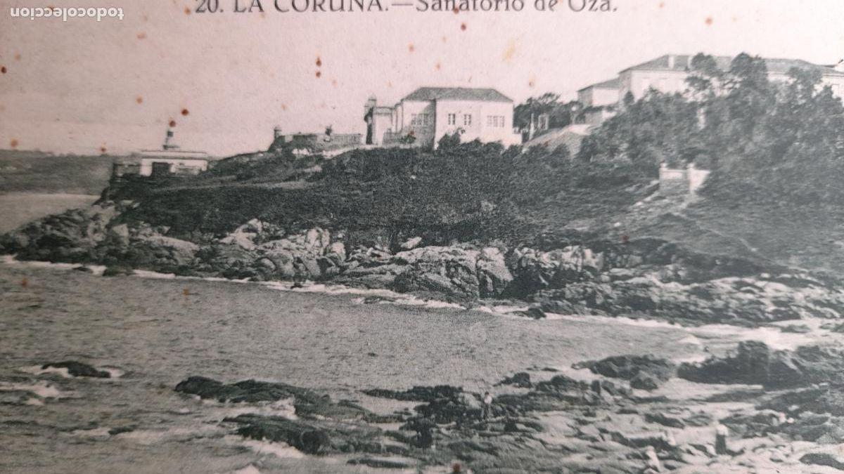 Postales: La Coru&ntilde;a. Sanatorio de Oza. - Foto 2