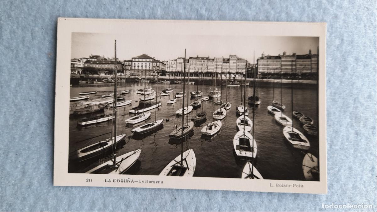 Postales: La Coru&ntilde;a. La D&aacute;rsena. - Foto 1