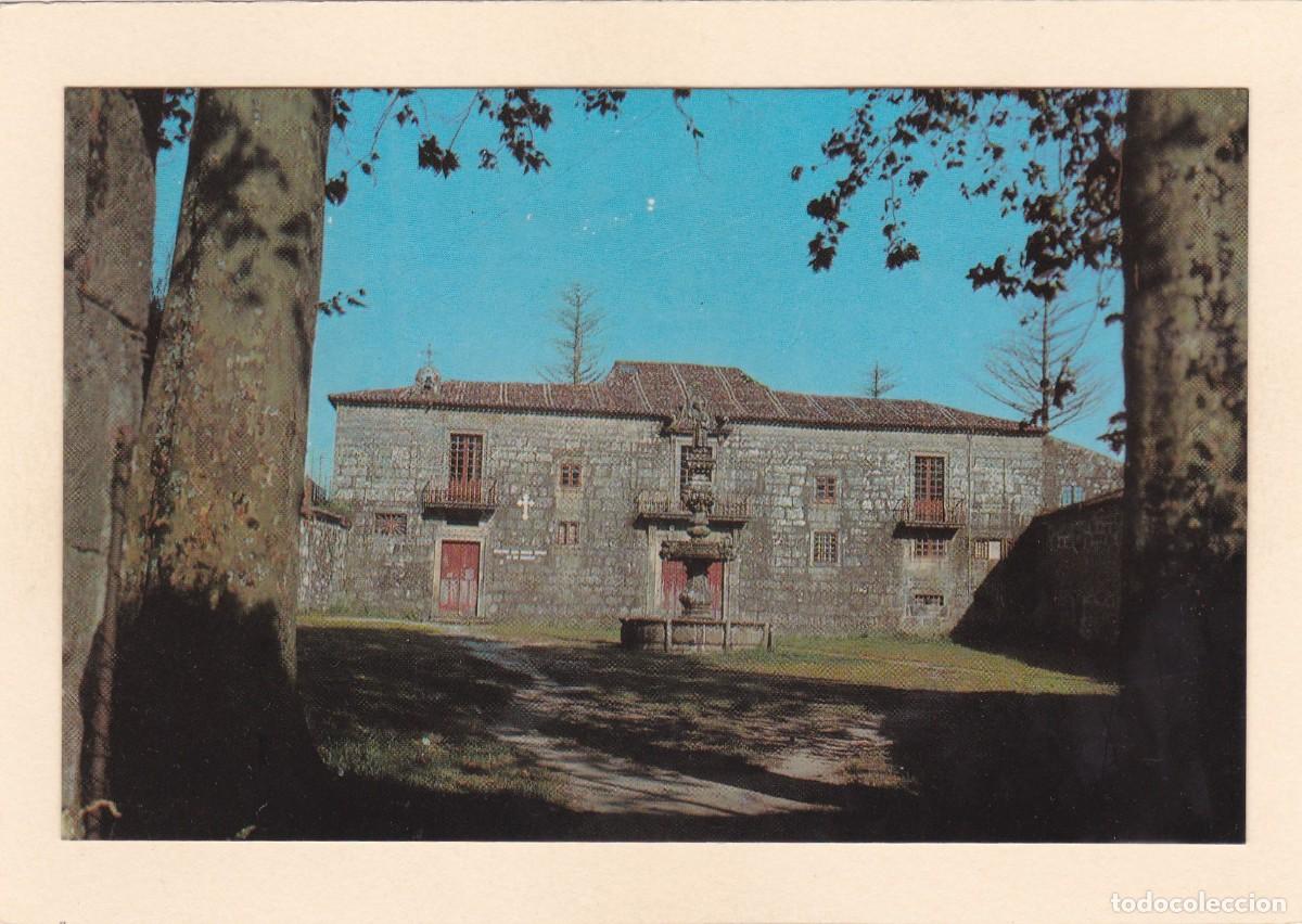 Postales: PADRON (LA CORU&Ntilde;A). PALACIO ARZOBISPAL DE LESTROBE (1968) - Foto 1