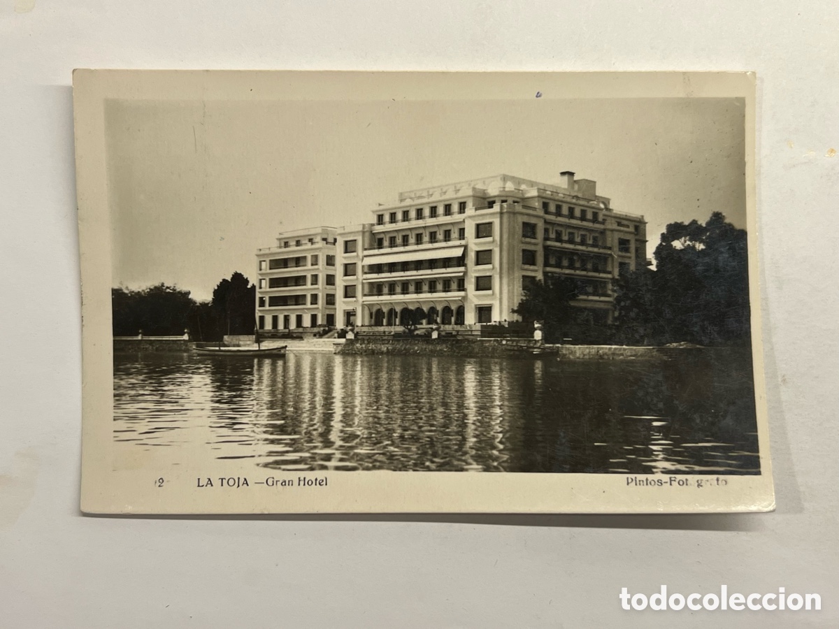 Cartes Postales: LA TOJA (Pontevedra) Postal No.12, Gran Hotel, Pintos fotografo (a.1948) circulada