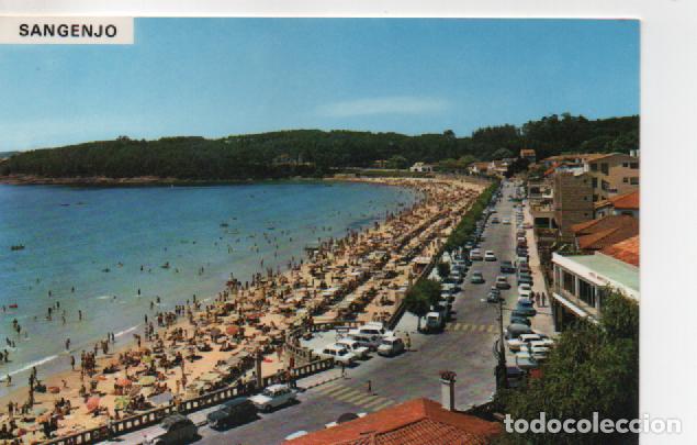 Cartes Postales: POSTAL PLAYA DE SILGAR-SANJENJO-PONTEVEDRA-GALICIA