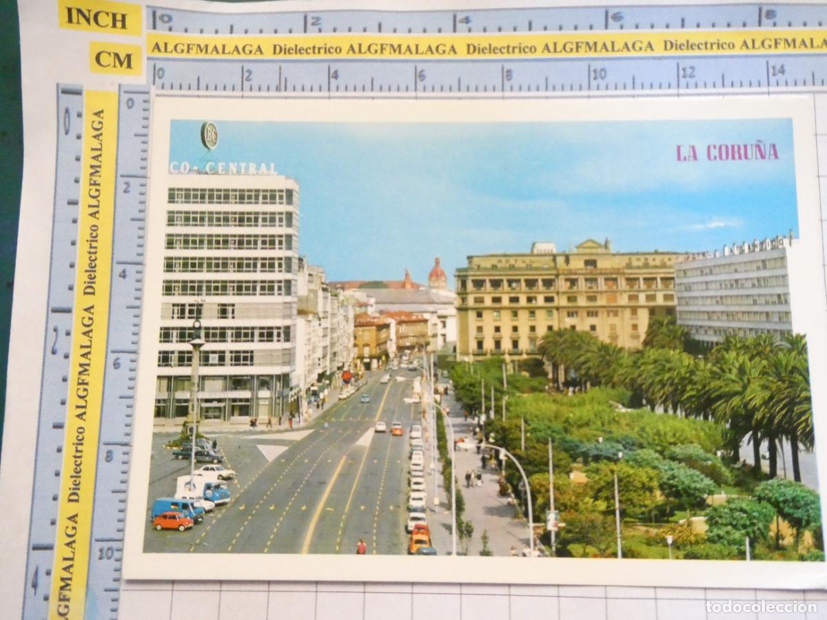 Postkarten: POSTAL DE CORU&Ntilde;A. A&Ntilde;O 1974. AVENIDA CANTONES Y JARDINES 953 PARIS. 4296