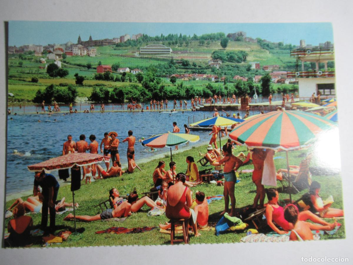 Postales: Lugo - La Playa Fluvial - Foto 1