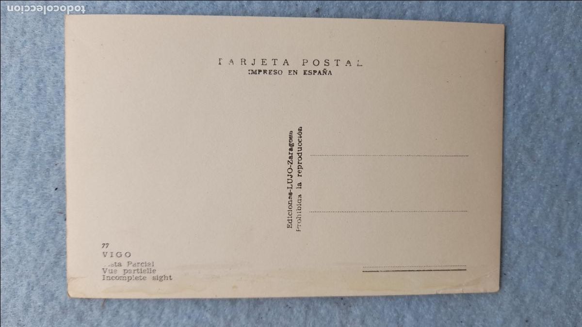 Postales: Vigo. Vista Parcial. - Foto 3