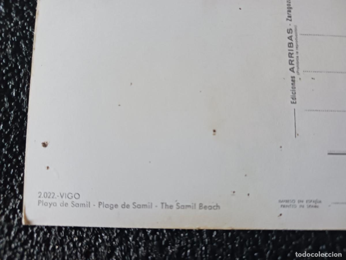 Postales: 2022 vigo, playa de samil, ed. arribas - Foto 2