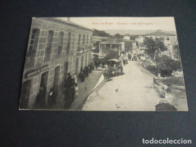 Postales: BA&Ntilde;OS DE MOLGAS ORENSE CALLE DEL PROGRESO - Foto 1