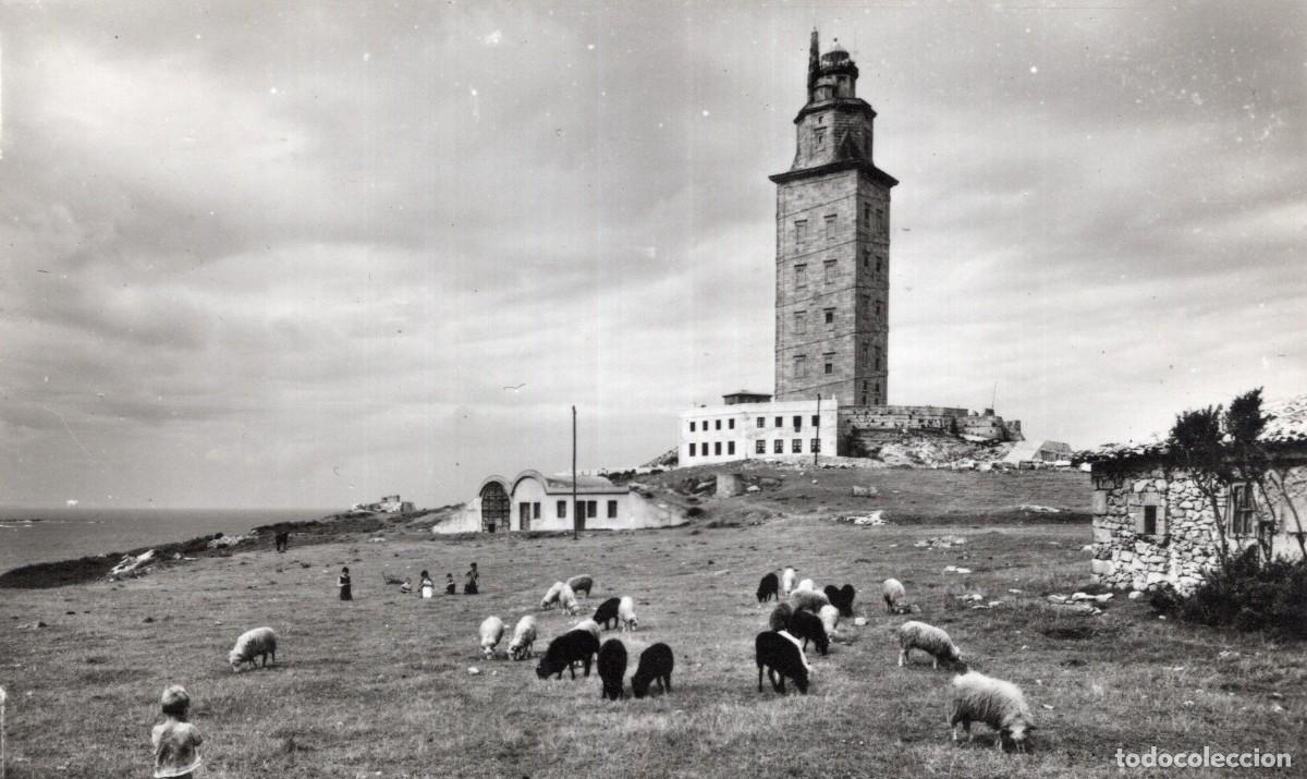 Postales: LA CORU&Ntilde;A. 43 LA TORRE DE H&Eacute;RCULES - Foto 1