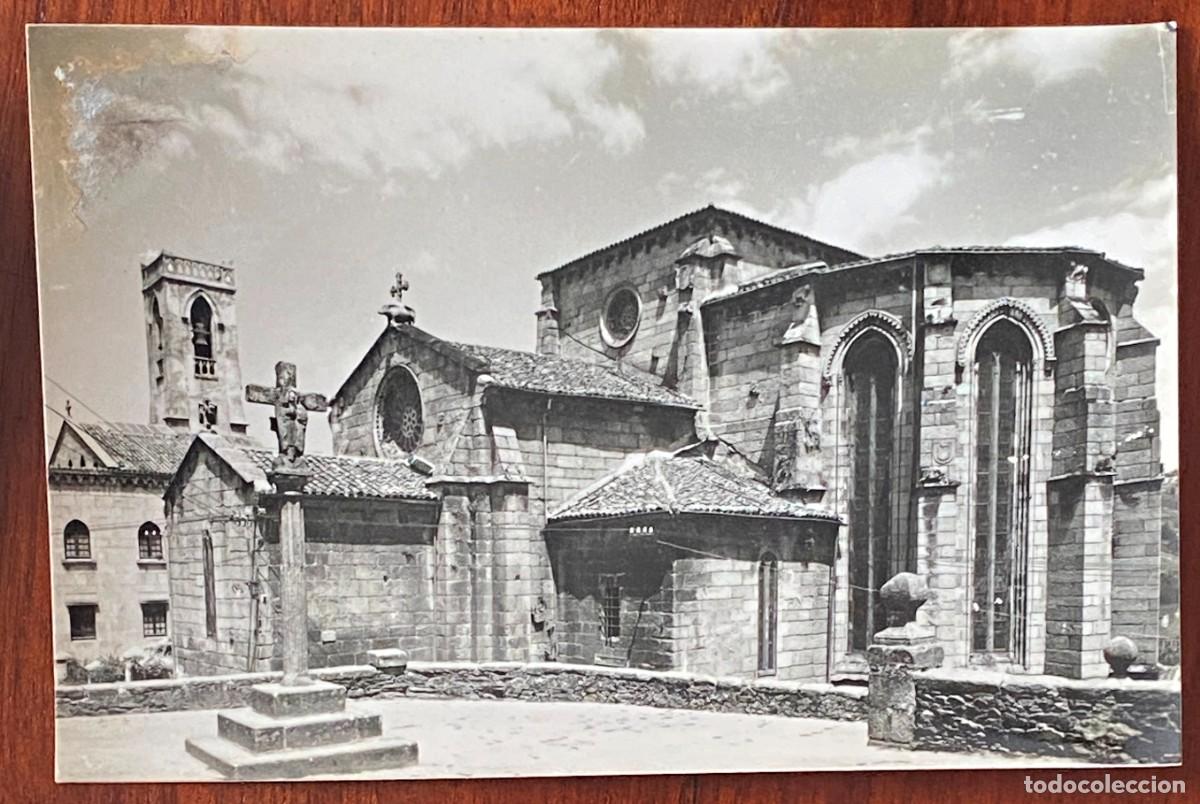Postkarten: FOTO POSTAL DE BETANZOS (LA CORU&Ntilde;A), IGLESIA DE SAN FRANCISCO, ED. ARRIBAS 65, SIN CIRCULAR