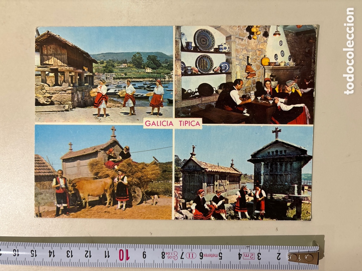 Postkarten: POSTAL. GALICIA. TRADICIONES Y COSTUMBRES. ED. ARRIBAS.