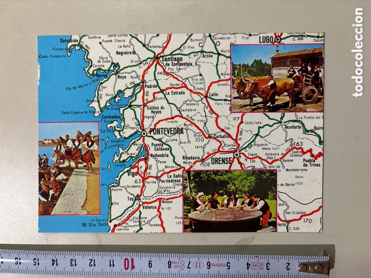 Postkarten: POSTAL. GALICIA. ASPECTOS COSTUMBRISTAS Y FOLKLORE. FAMA.