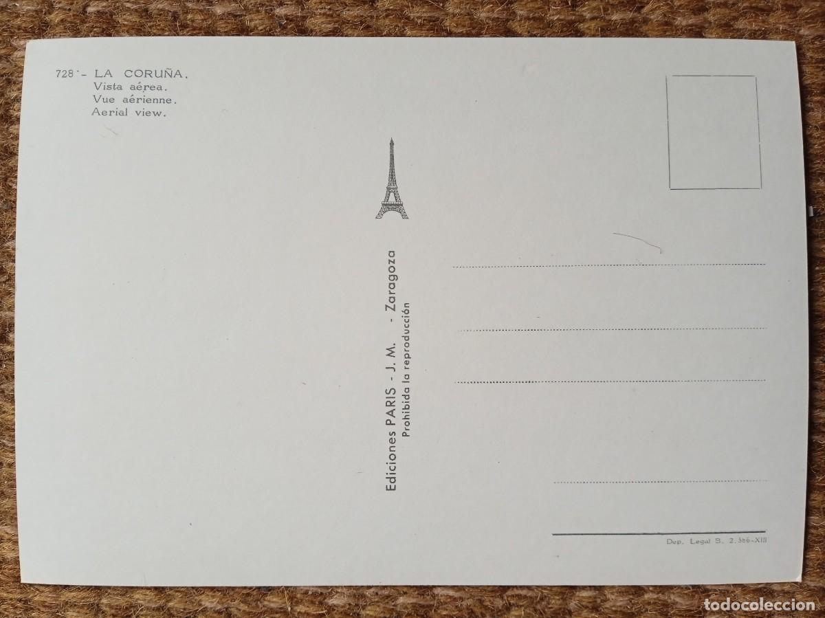 Postales: LA CORU&Ntilde;A - EDICIONES PARIS - Foto 2