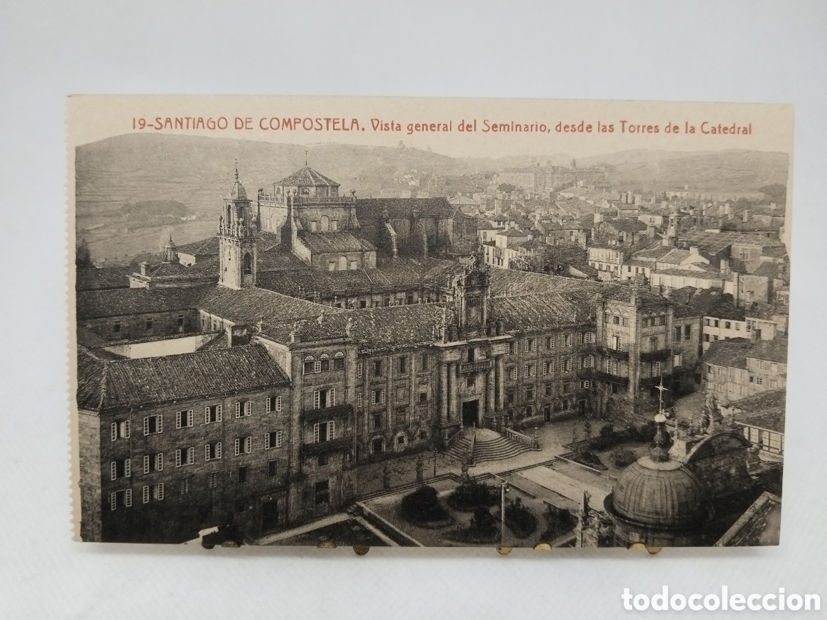 Postales: Postal de Santiago de Compostela. Vista general del Seminario, desde las Torres de la Catedral