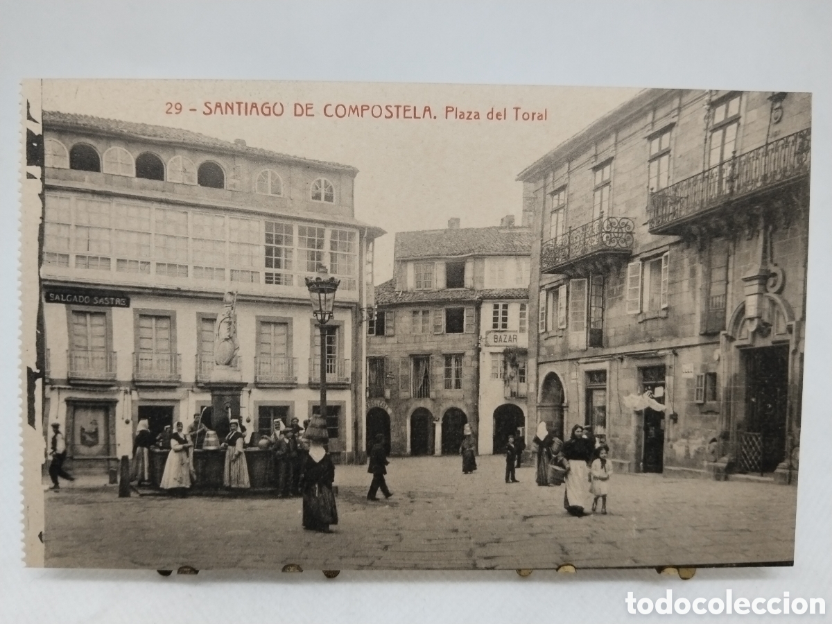 Postales: Postal de Santiago de Compostela. Plaza del Toral
