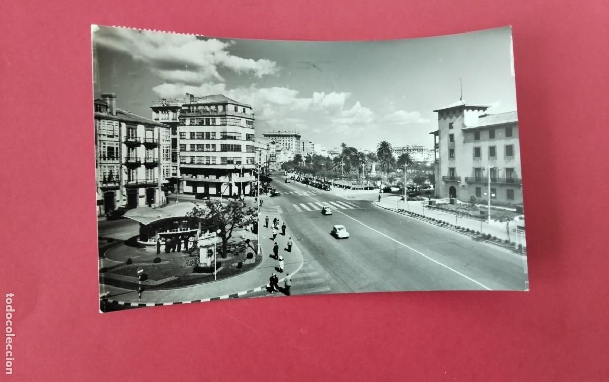Postales: LA CORU&Ntilde;A , POSTAL ANTIGUA ,BLANCO Y NEGRO - Foto 1