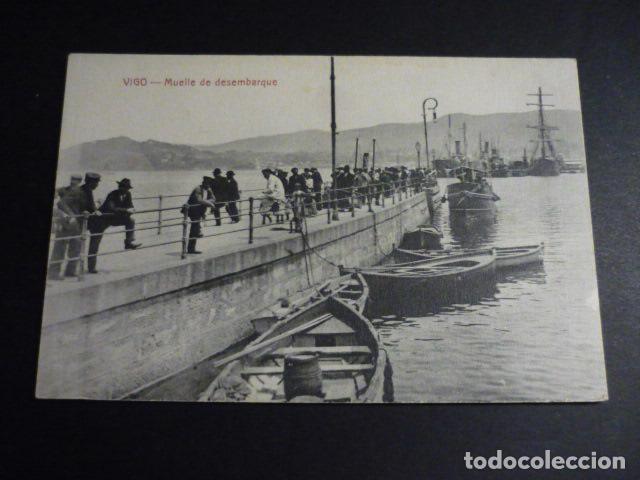 Postales: VIGO MUELLE DEL DESAMBARQUE - Foto 1
