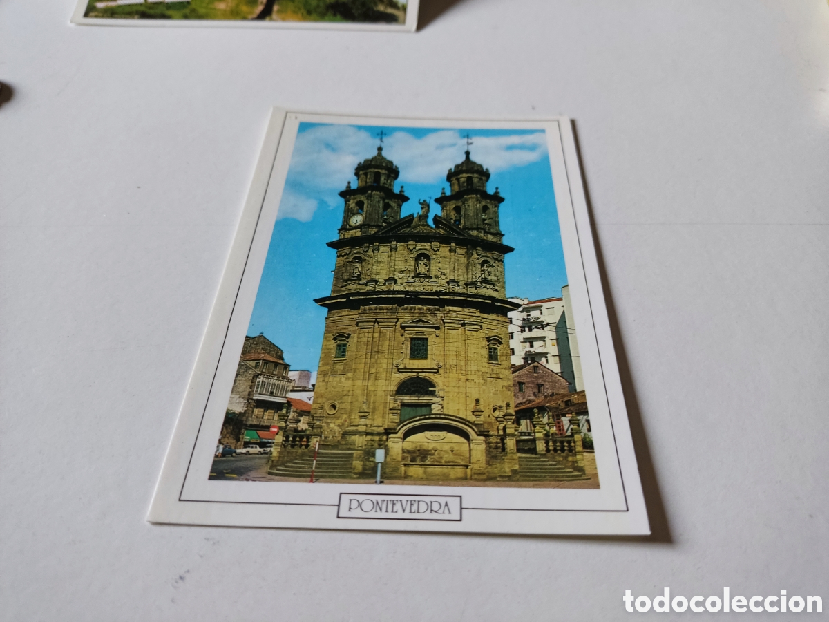 Postales: Postal Pontevedra iglesia - Foto 1