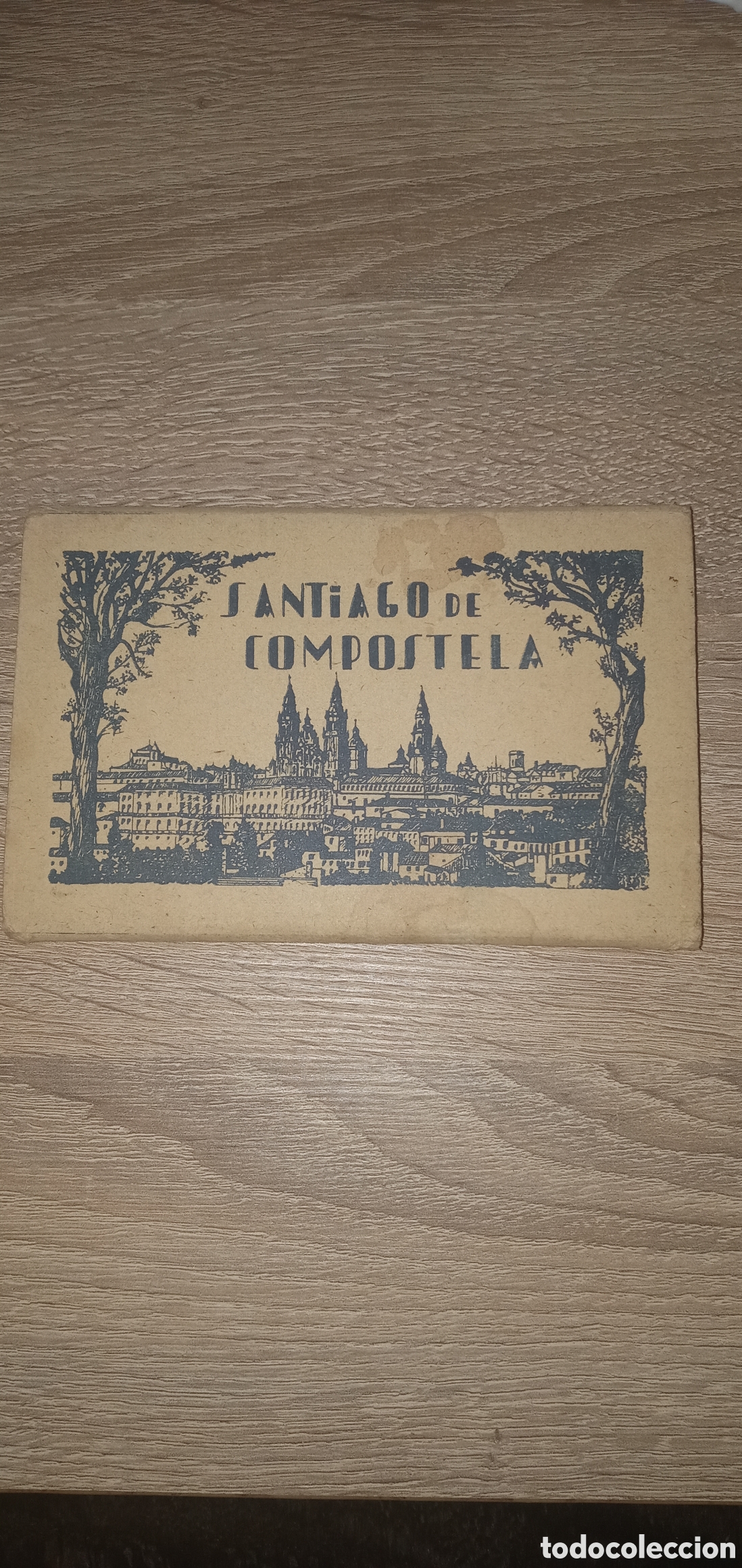 Cartes Postales: TALONARIO 15 POSTALES ANTIGUAS SANTUAGO DE COMPOSTELA