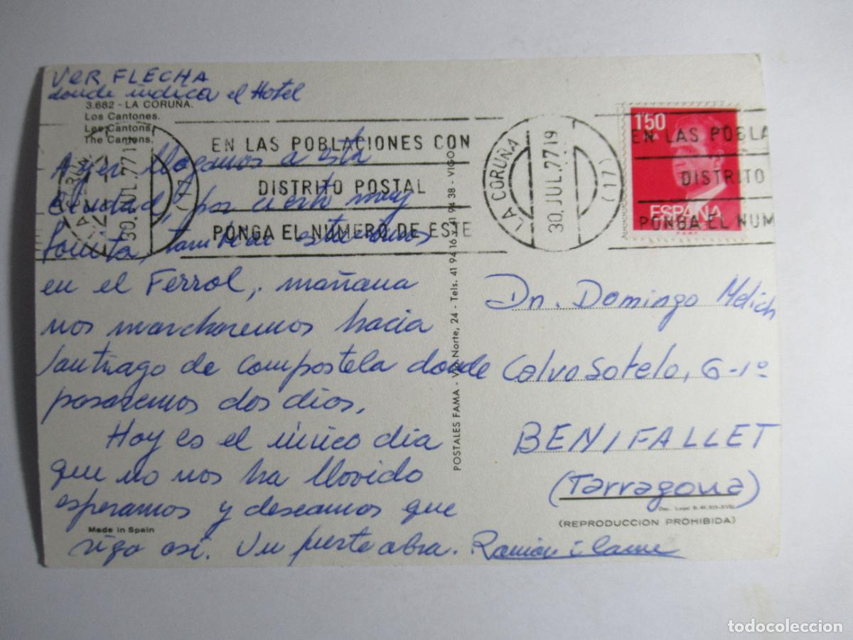 Postales: La Coru&ntilde;a - Los Cantones - Foto 2