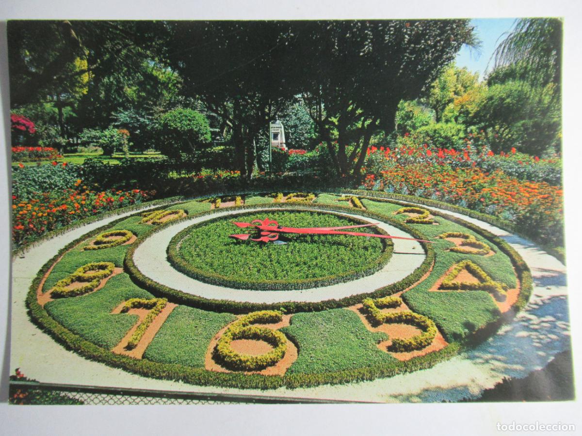 Postales: La Coru&ntilde;a - Reloj Floral - Foto 1
