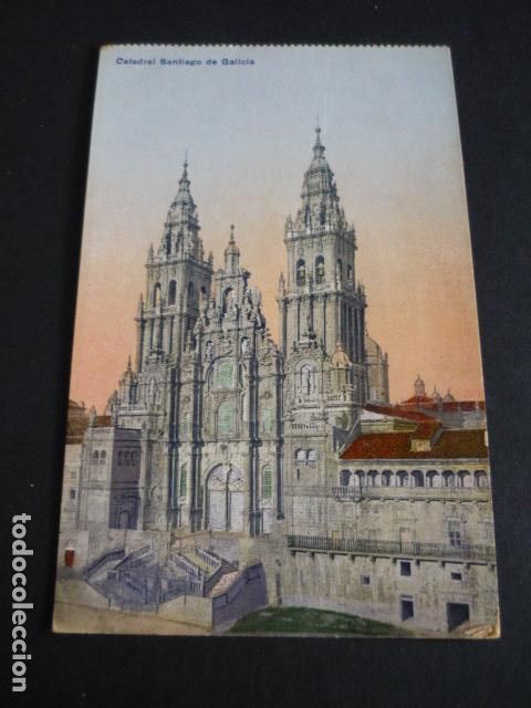 Postales: SANTIAGO DE COMPOSTELA LA CATEDRAL - Foto 1