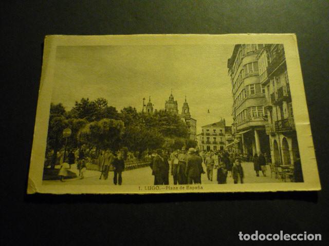 Postales: LUGO PLAZA DE ESPA&Ntilde;A POSTAL - Foto 1