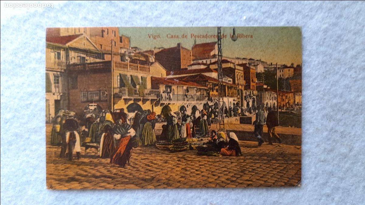 Postales: Vigo. Casa de Pescadores de la Ribera. - Foto 1