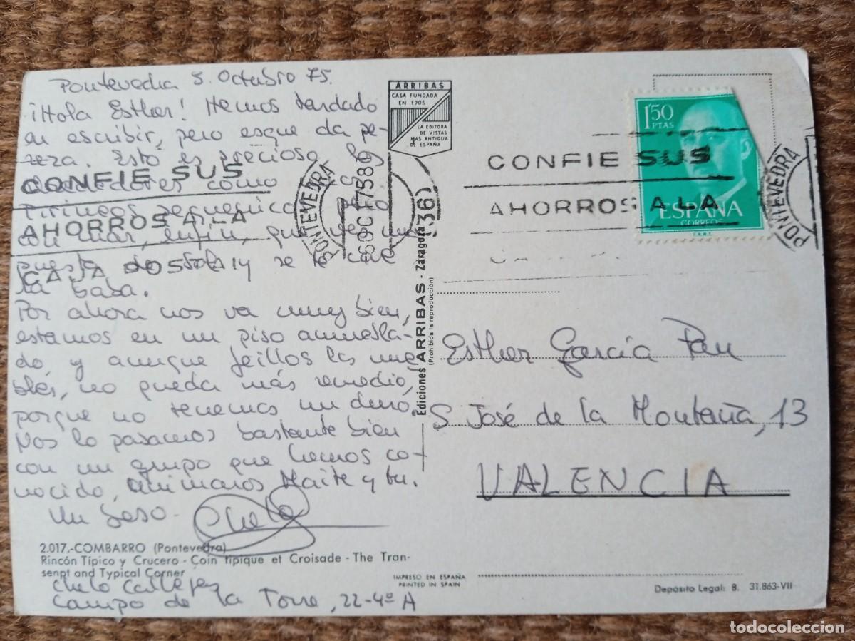 Postales: COMBARRO - PONTEVEDRA - ARRIBAS - Foto 2