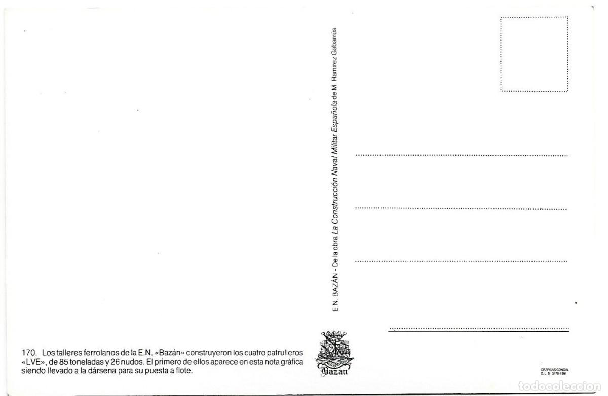 Postales: TALLERES &middot; BAZAN &rdquo;.- EL FERROL - Foto 2