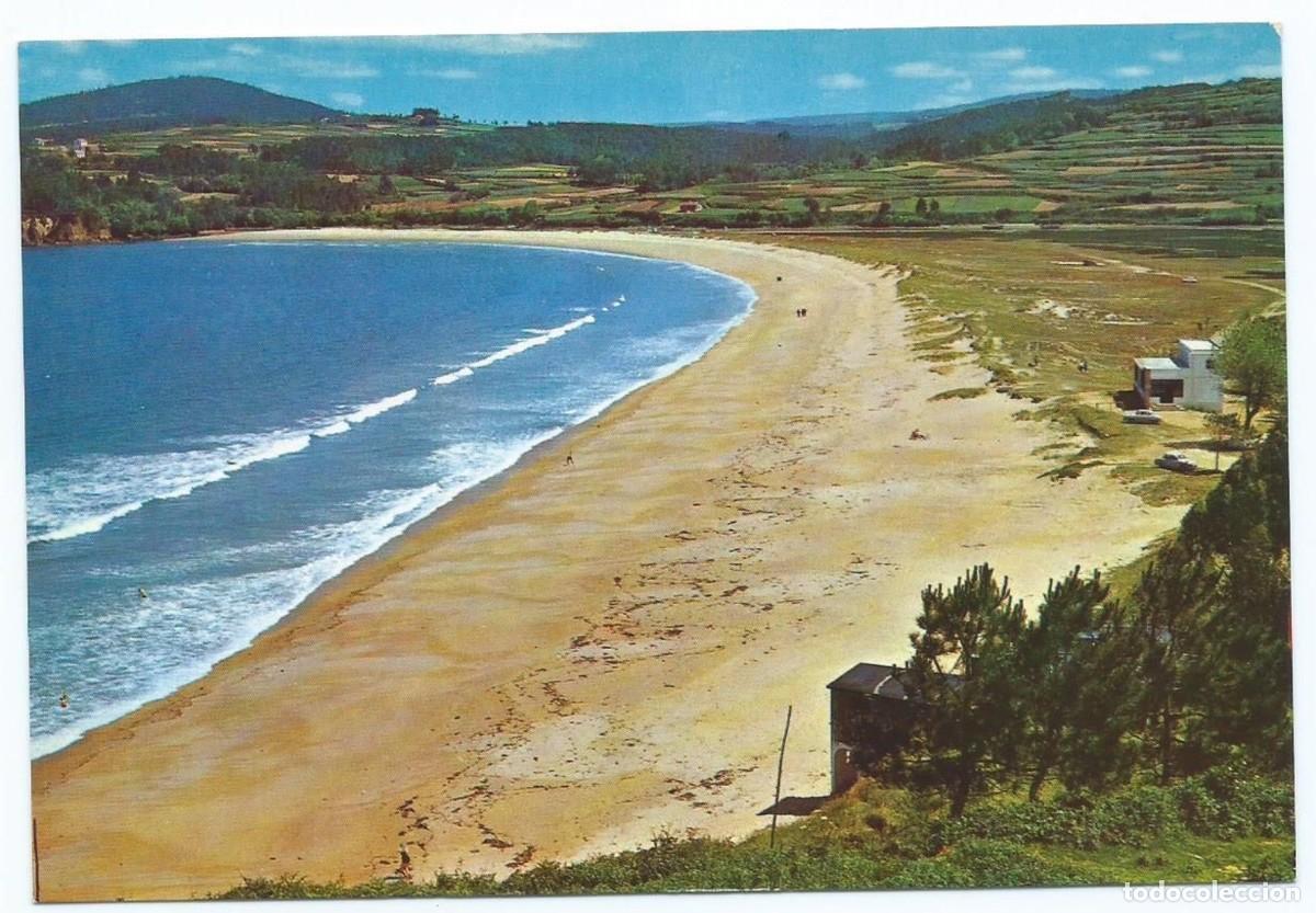 Postales: PLAYA - BEACH.- MI&Ntilde;O / LA CORU&Ntilde;A - Foto 1