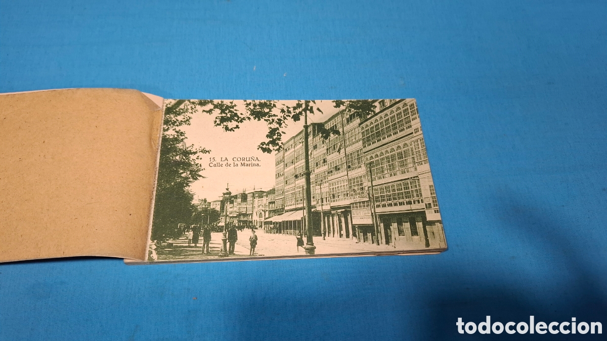 Postales: CARNET POSTAL LA CORU&Ntilde;A - 3a SERIE - Foto 2