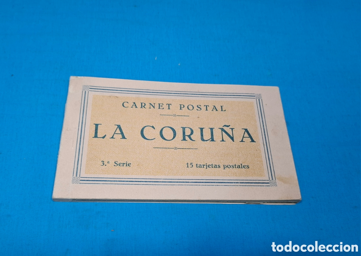 Postales: CARNET POSTAL LA CORU&Ntilde;A - 3a SERIE - Foto 1