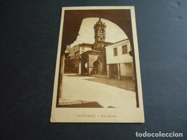 Postales: SANTIAGO DE COMPOSTELA RUA NUEVA - Foto 1