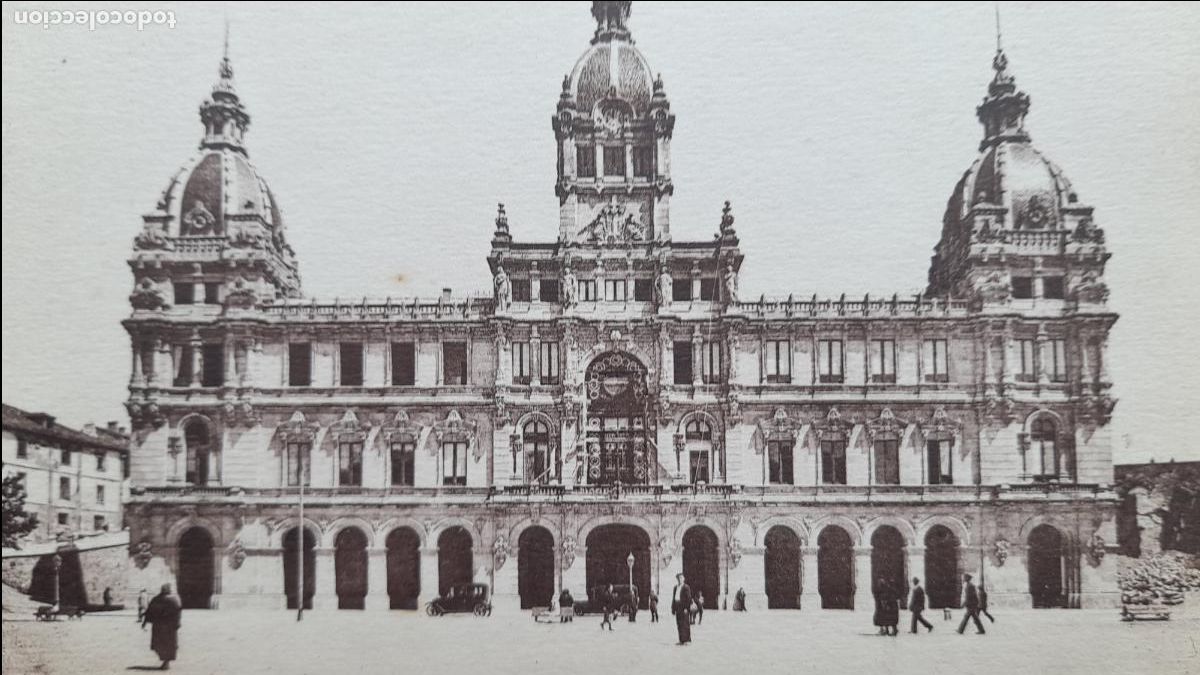 Postales: La Coru&ntilde;a. Palacio Municipal. - Foto 2