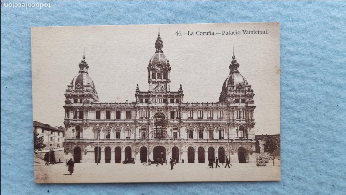 Postales: La Coru&ntilde;a. Palacio Municipal. - Foto 1