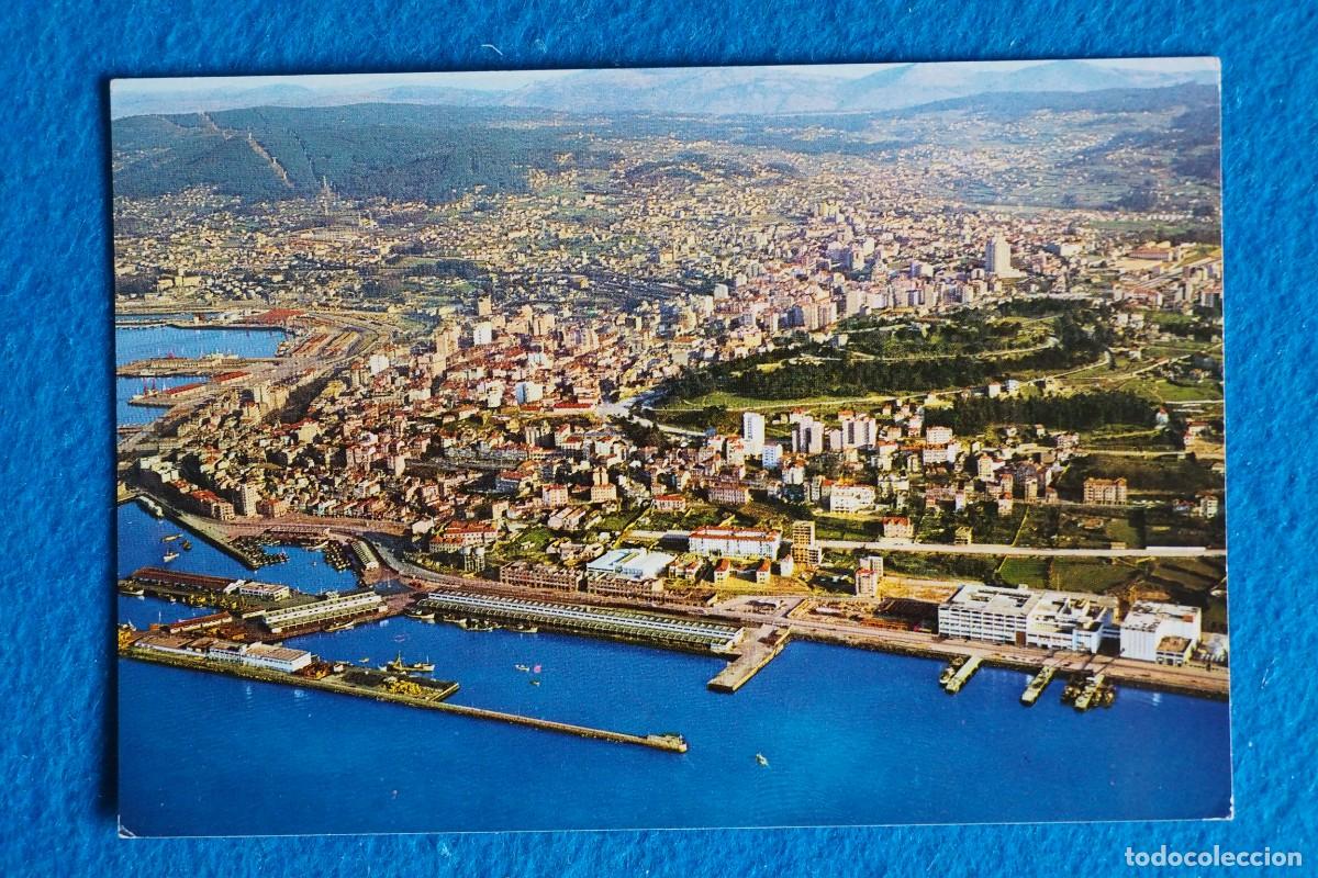 Postales: POSTAL DE VIGO: VISTA A&Eacute;REA - Foto 1