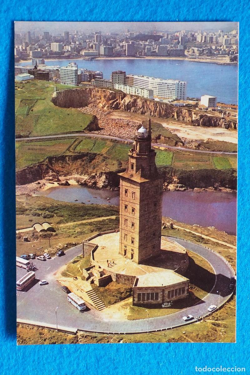 Postales: POSTAL DE LA CORU&Ntilde;A: TORRE DE H&Eacute;RCULES - Foto 1
